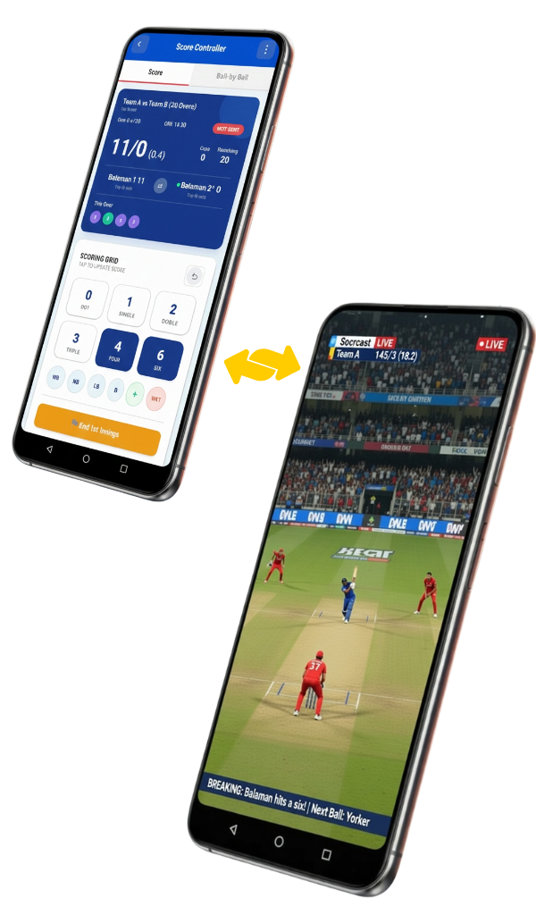 Live Score Overlay no editing