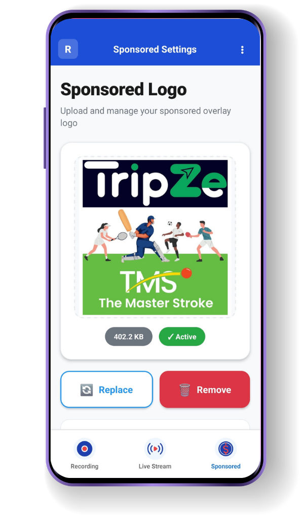 Live Recording Sponsors Logo